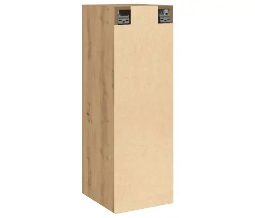 Tv Skapītis, Koka Krāsā, 30,5X30X90 Cm, Inženierijas Koks Vidaxl