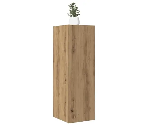 2 Daļu Tv Skapja Komplekts Artisan Ozols 30,5X30X90 Cm Vidaxl