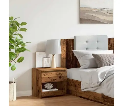 Nakts Skapis Old Wood 40X30X39 Cm Engineered Wood Vidaxl