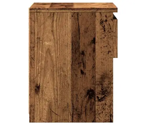 Nakts Skapis Old Wood 40X30X39 Cm Engineered Wood Vidaxl