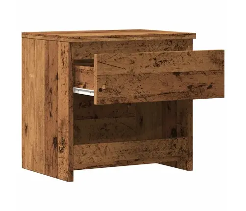 Nakts Skapis Old Wood 40X30X39 Cm Engineered Wood Vidaxl