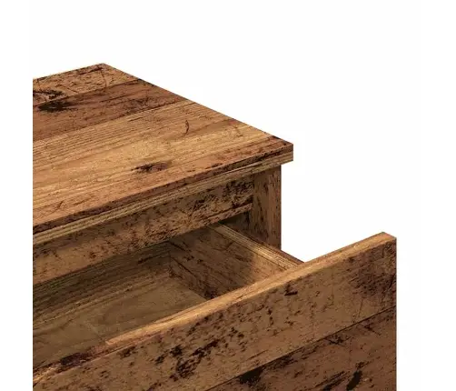 Nakts Skapis Old Wood 40X30X39 Cm Engineered Wood Vidaxl