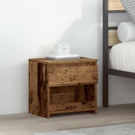 Nakts Skapis Old Wood 40X30X39 Cm Engineered Wood Vidaxl