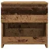 Naktsskapīši 2 Gab Old Wood 40X30X39 Cm Engineered Wood Vidaxl