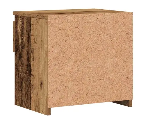 Naktsskapīši 2 Gab Old Wood 40X30X39 Cm Engineered Wood Vidaxl