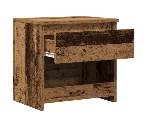 Naktsskapīši 2 Gab Old Wood 40X30X39 Cm Engineered Wood Vidaxl