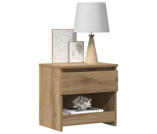 Naktsskapīši 2 Gab Artisan Oak 40X30X39 Cm Engineered Wood Vidaxl