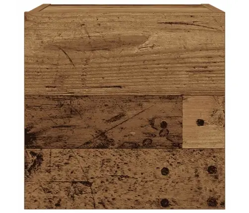 Sienas Tv Skapītis, 30,5X30X30 Cm, Veca Koka Vidaxl