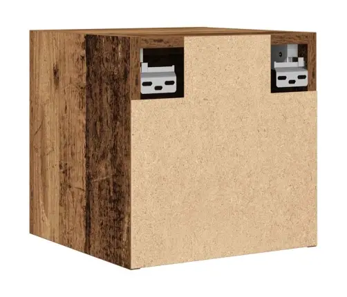 Sienas Tv Skapītis, 30,5X30X30 Cm, Veca Koka Vidaxl