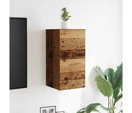 Sienas Tv Skapji 2 Gab Vecais Koks 30,5X30X30 Cm Vidaxl