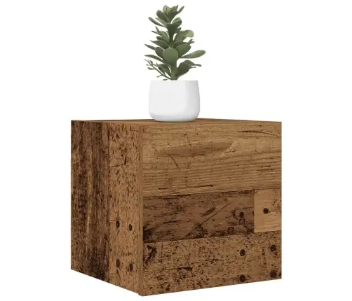 Sienas Tv Skapji 2 Gab Vecais Koks 30,5X30X30 Cm Vidaxl