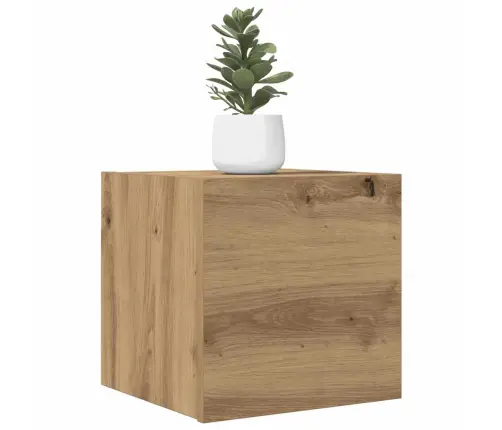 2 Daļ. Sienas Televizora Skapja Komplekts Artisan Ozols Vidaxl