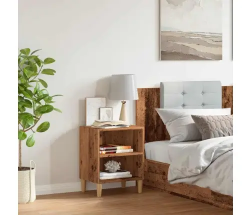 Nakts Skapis Old Wood 40X30X50 Cm Engineered Wood Vidaxl