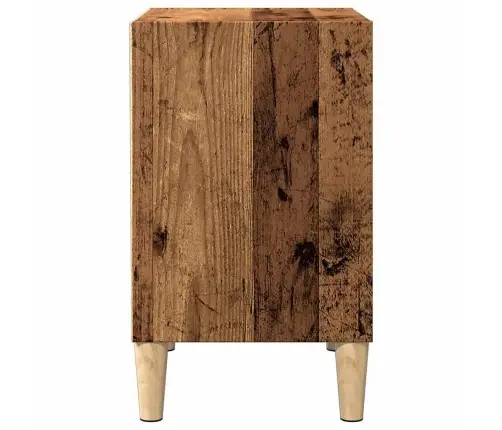 Nakts Skapis Old Wood 40X30X50 Cm Engineered Wood Vidaxl