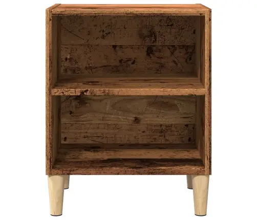 Naktsskapīši 2 Gab Old Wood 40X30X50 Cm Engineered Wood Vidaxl