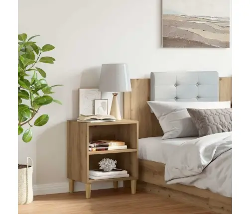 Nakts Skapis Artisan Ozols 40X30X50 Cm Inženierijas Koks Vidaxl