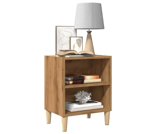 Nakts Skapis Artisan Ozols 40X30X50 Cm Inženierijas Koks Vidaxl