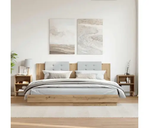 Naktsskapīši 2 Gab Artisan Oak 40X30X50 Cm Engineered Wood Vidaxl
