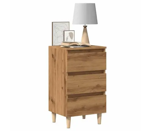 Naktsskapītis Artisan Ozols 40X35X69 Cm Inženierijas Koks Vidaxl