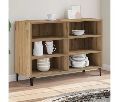 Kumode, Koka Krāsa, 103,5X35X70 Cm, Inženierijas Koks Vidaxl