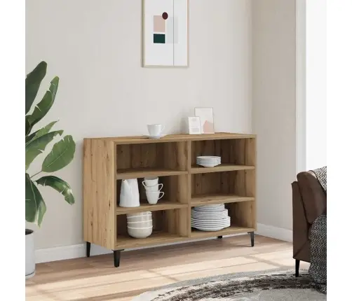 Kumode, Koka Krāsa, 103,5X35X70 Cm, Inženierijas Koks Vidaxl