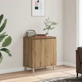 Kumode, Ozolkoka Amatnieks, 60X35X70 Cm, Inženierijas Koks Vidaxl Kumode, Ozolkoka Amatnieks, 60X35X70 Cm, Inženierijas Koks Vidaxl