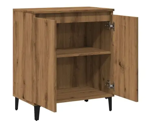 Kumode, Ozolkoka Amatnieks, 60X35X70 Cm, Inženierijas Koks Vidaxl