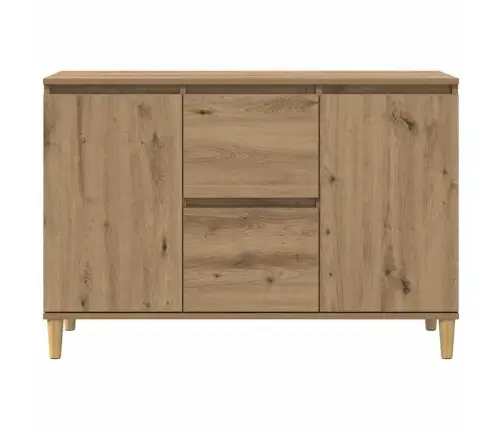 Kumode, Koka Krāsa, 102X35X70 Cm, Inženierijas Koks Vidaxl