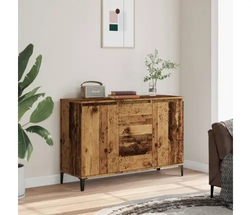 Kumode, Veca Koka, 102X35X70 Cm, Inženierijas Koks Vidaxl