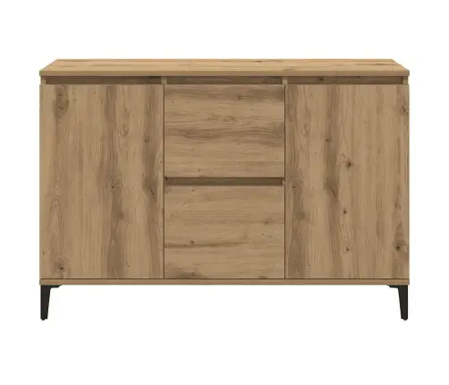 Kumode, Koka Krāsa, 102X35X70 Cm, Inženierijas Koks Vidaxl