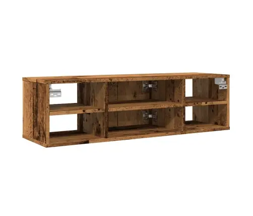 Sienas Skapītis, Veca Koka, 101X30X29 Cm, Inženierijas Koks Vidaxl