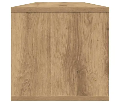 Sienas Skapītis, Koka Krāsa, 101X30X29 Cm, Inženierijas Koks Vidaxl