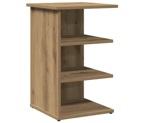 Bufete Artisan Oak 35X35X55 Cm Engineered Wood Vidaxl