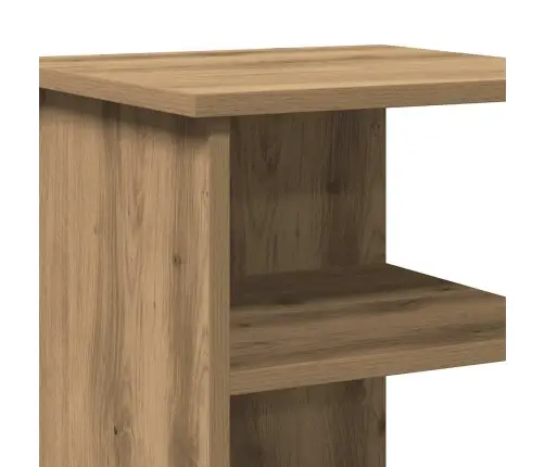 Bufete Artisan Oak 35X35X55 Cm Engineered Wood Vidaxl