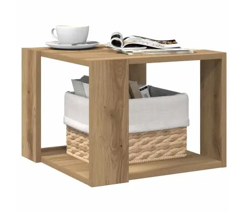 Kohvilaud, Käsitöötamm, 40X40X30 cm Tehispuit