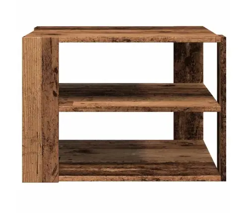 Kafijas Galdiņš Old Wood 58X58X40 Cm Engineered Wood Vidaxl