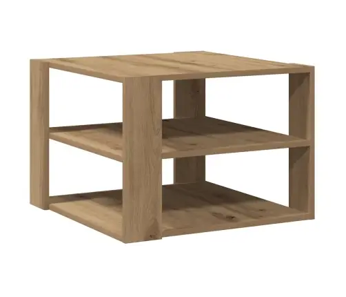 Kafijas Galdiņš Artisan Ozols 58X58X40 Cm Engineered Wood Vidaxl