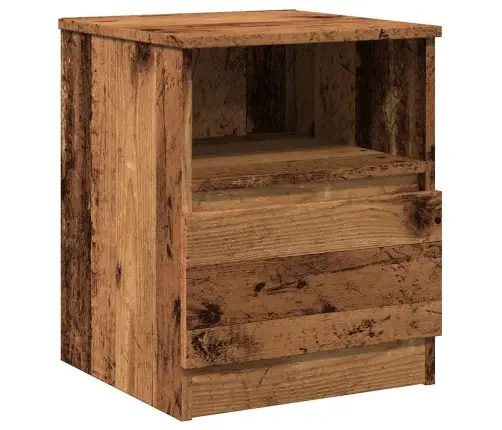 Nakts Skapis Old Wood 40X40X50 Cm Engineered Wood Vidaxl