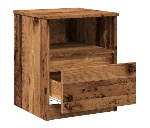 Nakts Skapis Old Wood 40X40X50 Cm Engineered Wood Vidaxl