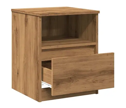 Naktsskapītis Artisan Ozols 40X40X50 Cm Inženierijas Koks Vidaxl