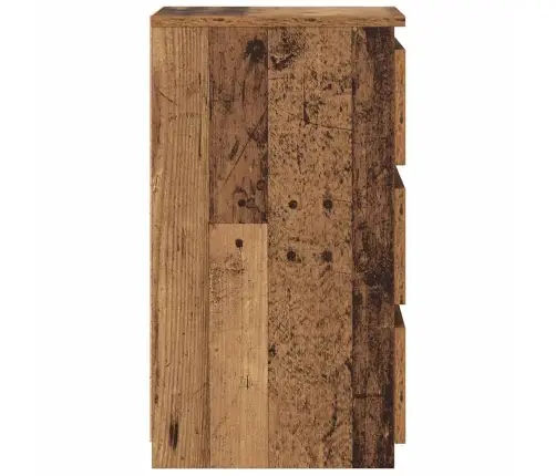 Naktinės Spintelės, 2Vnt., Medienos, 40X35X62,5cm Mediena