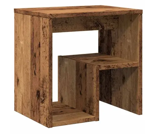 Naktinė Spintelė, Sendintos Medienos, 40X30X40cm Mediena