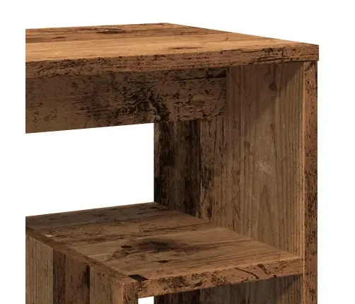 Naktinė Spintelė, Sendintos Medienos, 40X30X40cm Mediena