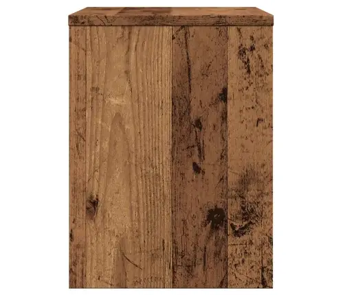 Naktsskapīši, 2 Gab., Veca Koka, 40X30X40 Cm, Inženierijas Koks Vidaxl