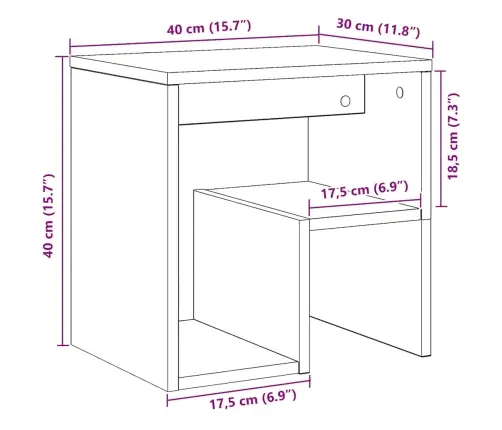 Öökapid 2 Tk, Käsitöötamm, 40 X 30 X 40 cm Tehispuit