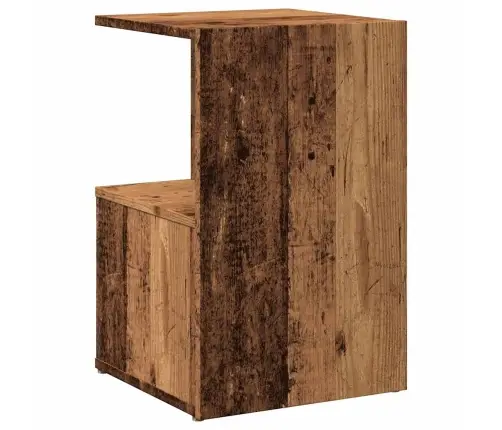 Nakts Skapis Old Wood 35X35X55 Cm Engineered Wood Vidaxl