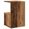 Nakts Skapis Old Wood 35X35X55 Cm Engineered Wood Vidaxl