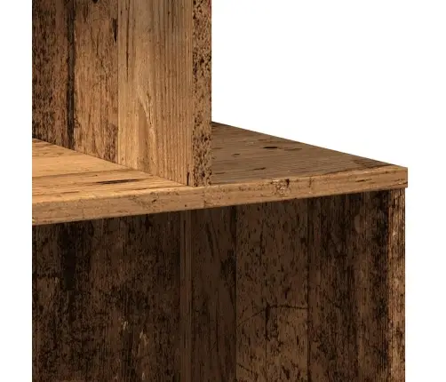 Nakts Skapis Old Wood 35X35X55 Cm Engineered Wood Vidaxl