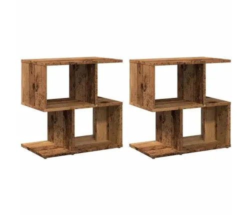 Naktsskapīši 2 Gab Old Wood 50X30X51,5 Cm Engineered Wood Vidaxl
