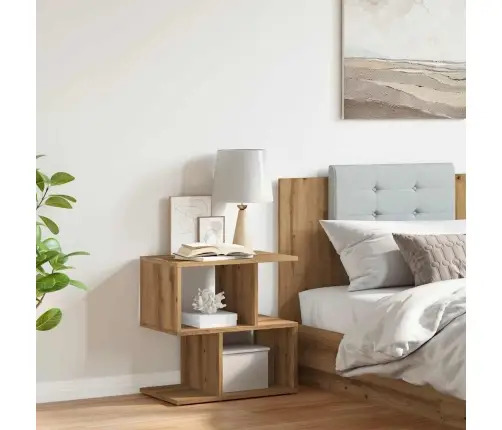 Naktsskapītis Artisan Ozols 50X30X51,5 Cm Inženierijas Koks Vidaxl